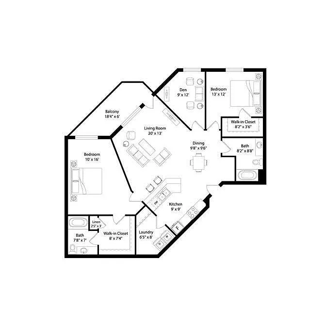 Floor plan B11R