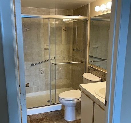 Master bath with walk in shower