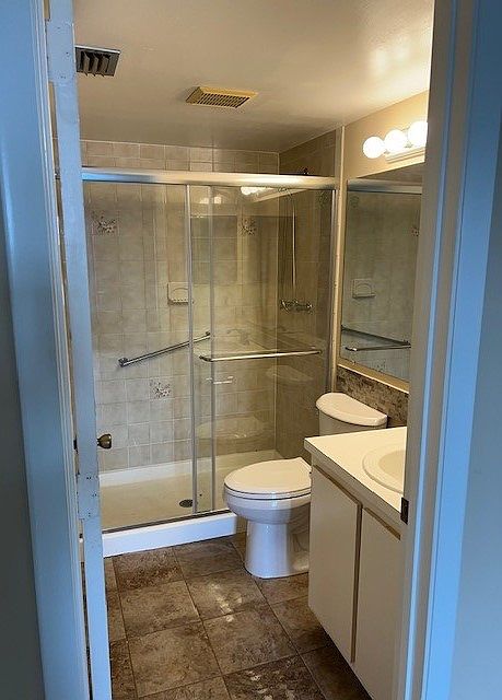 Master bath with walk in shower