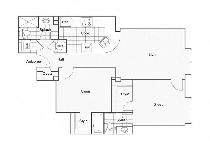 Floor plan Taylor