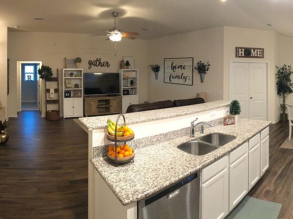Kitchen and Living Room