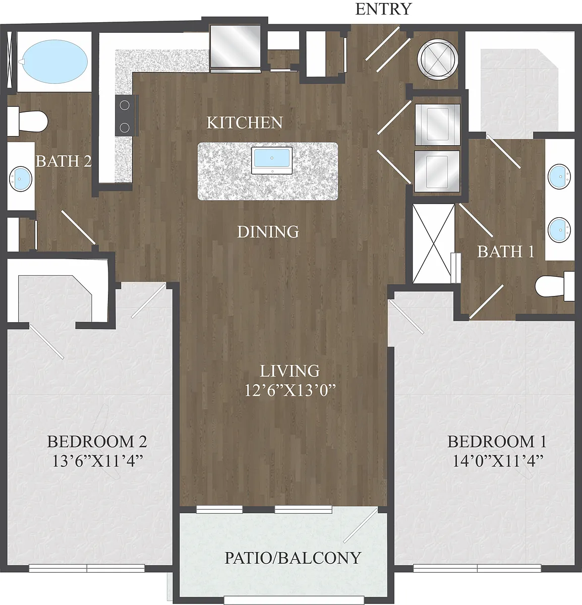 Floor plan B1