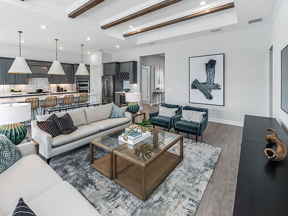 Kitchen that overlooks the gathering room