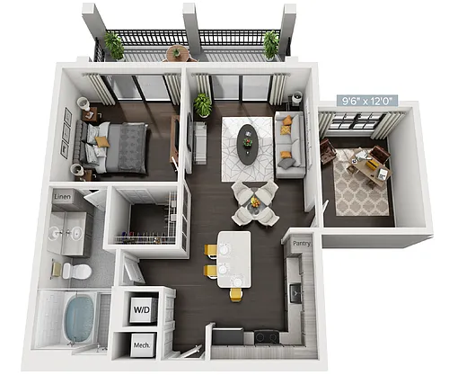 Floor plan A7D-900