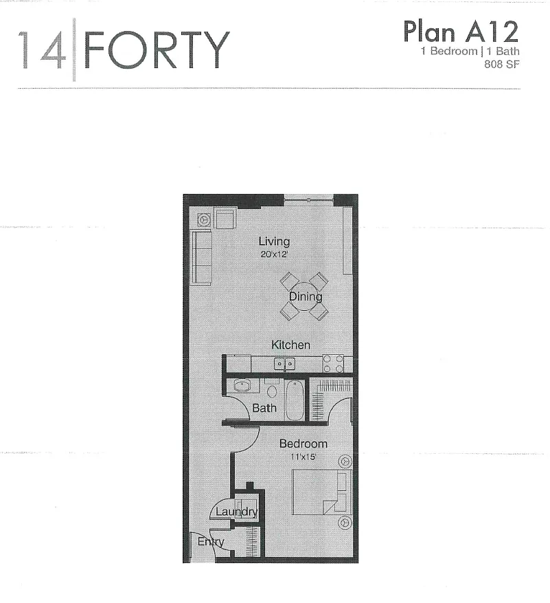 Floor plan A12