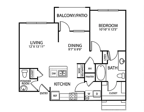 Floor plan A2