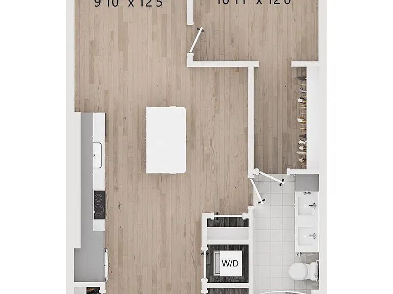 A9 | 1 Bedroom 1 Bath | 806 sq ft | The Westerly Apartments in Millcreek, UT A9 | 1 Bedroom 1 Bath | 806 sq ft | The Westerly Apartments in Millcreek, UT
