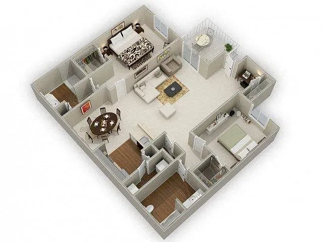 Floor plan Oak