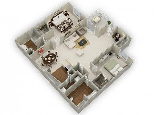 Floor plan Oak