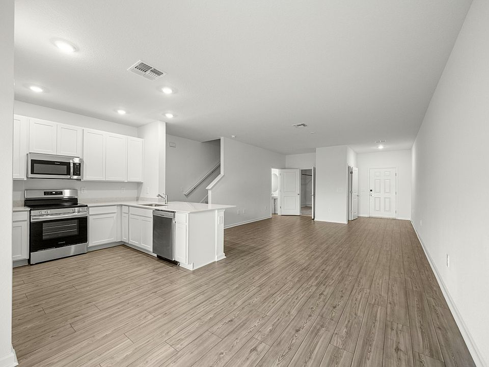 Kitchen and Living area