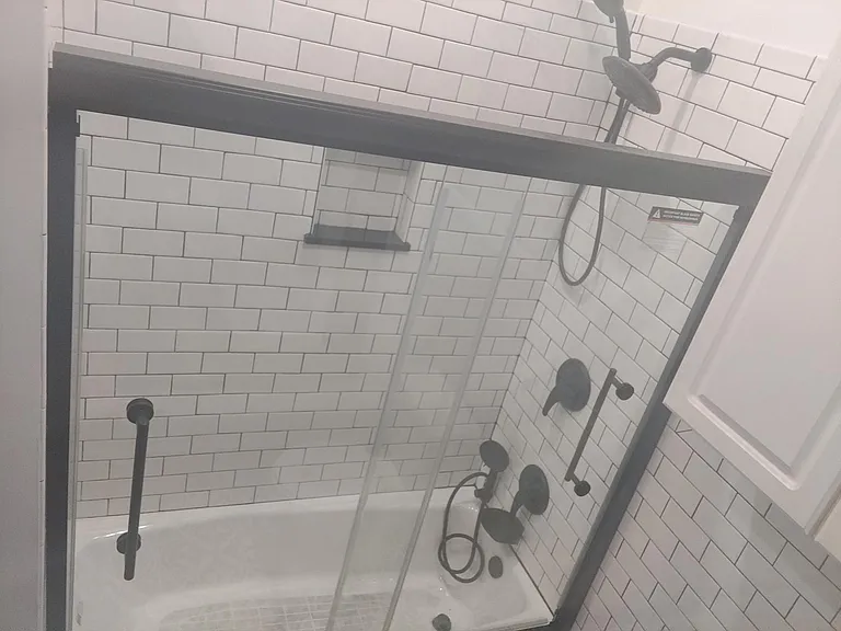 shower view from above