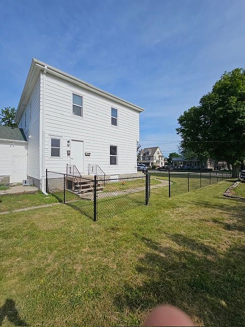 Fence from parking lot