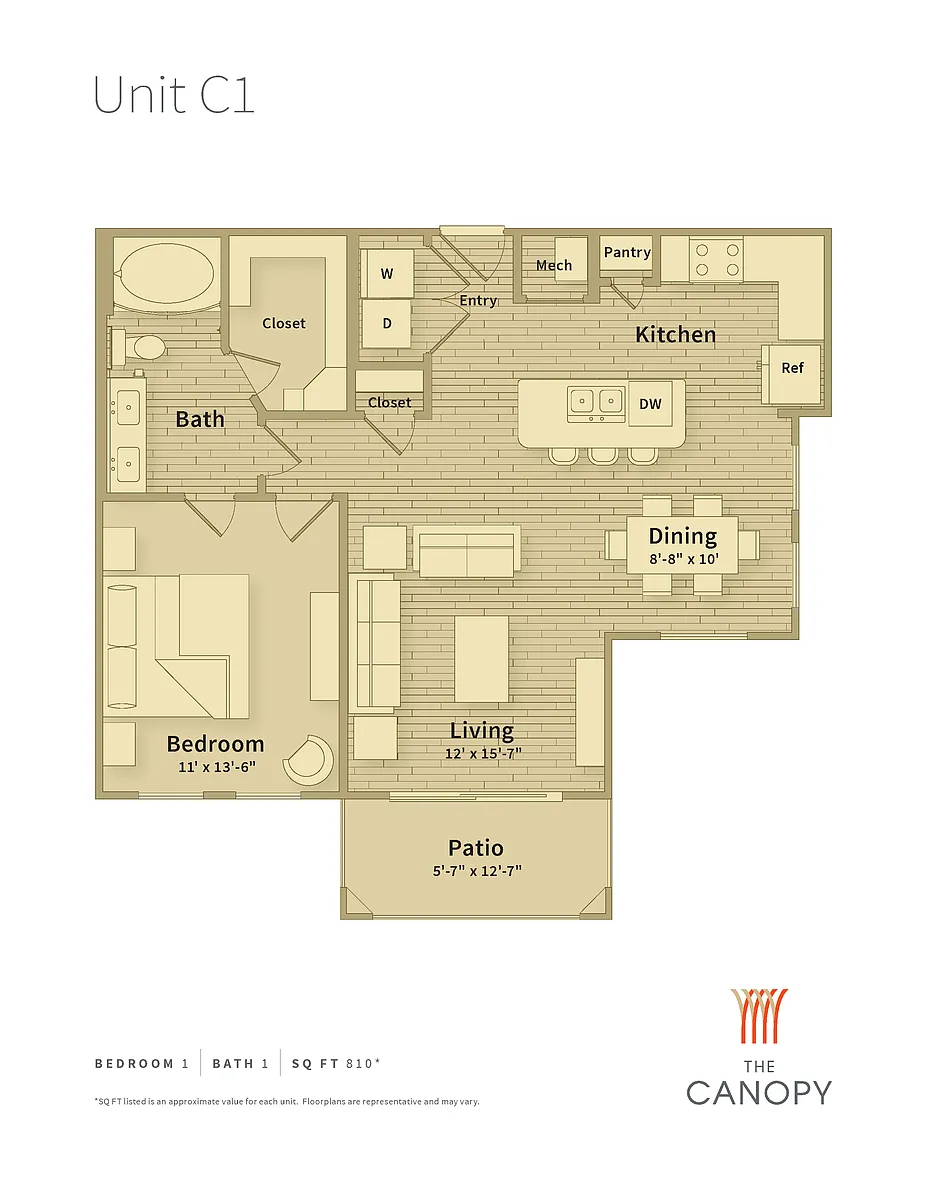 Floor plan C1