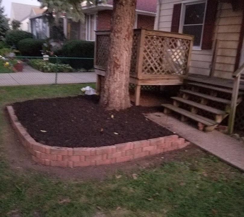 New retaining wall