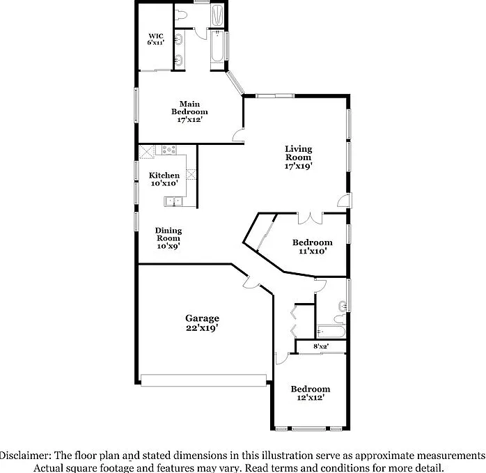 3 bed, 2.0 bath, 1393 sqft, $2,270 — Photo 2
