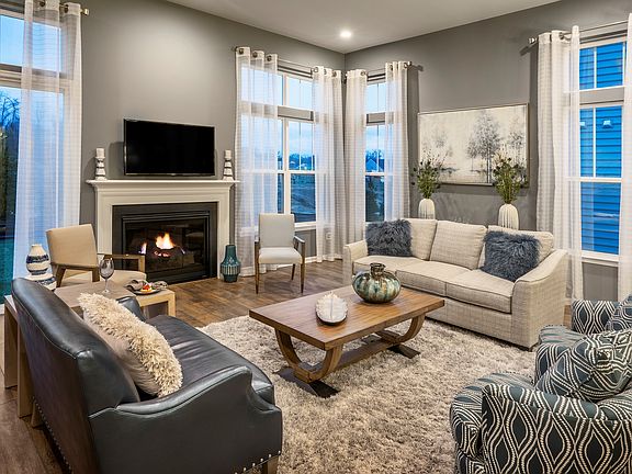 Great room with walls of windows