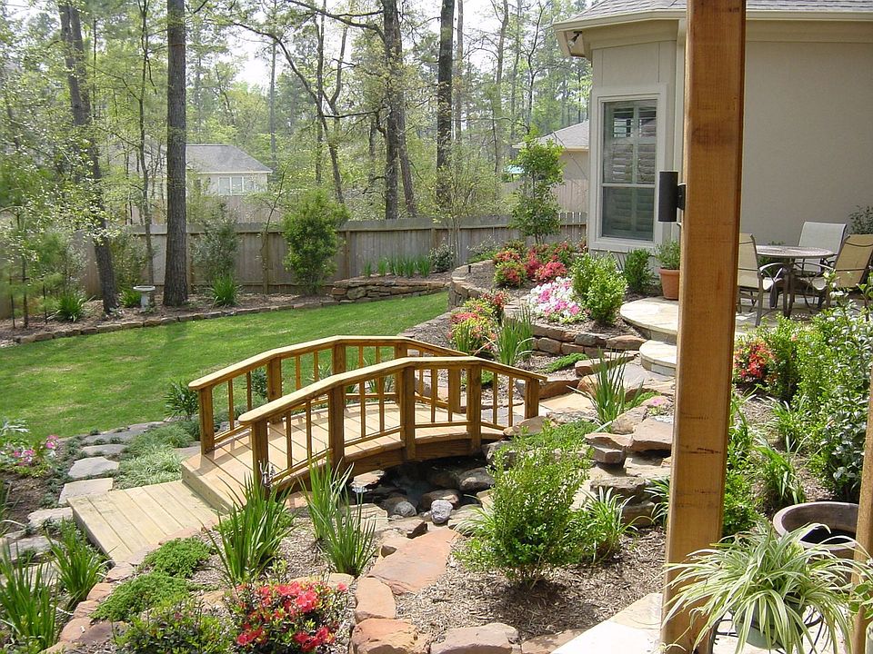 Backyard from North porch