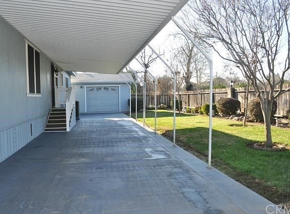 Extended covered parking