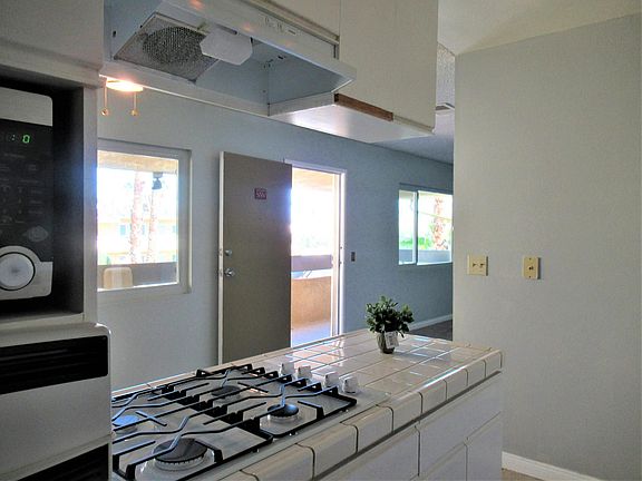 Kitchen island and stove