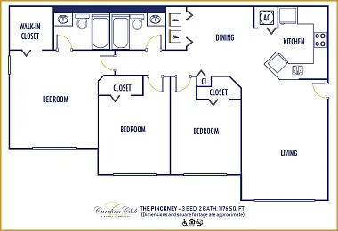 Floor plan Pinckney