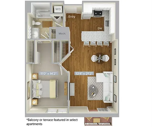 Floor plan A16-3