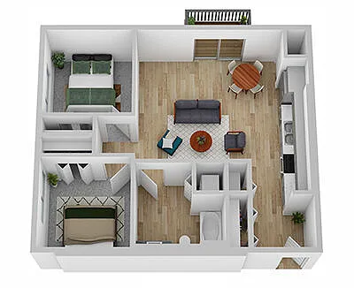 Floor plan The Wilder