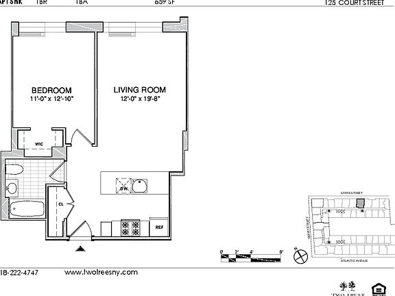 2nd image of 125 Court St APT 5NK