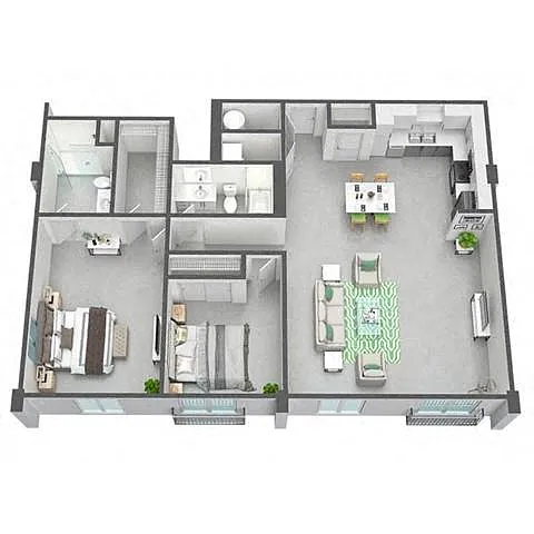 Floor plan Limestone-Stone Lofts