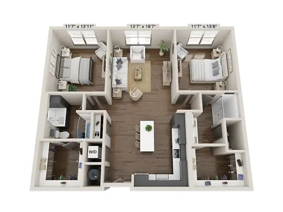 Floor plan B2