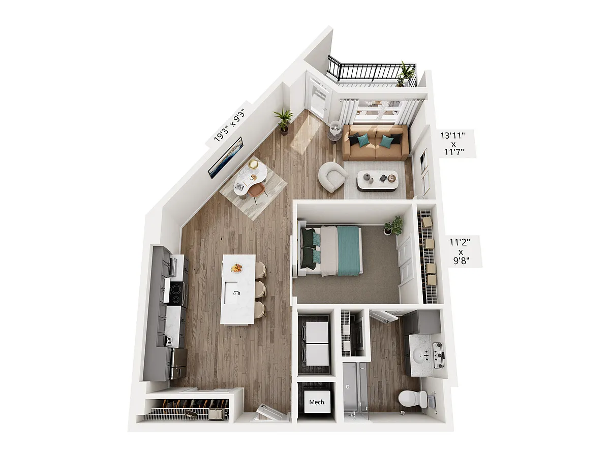 Floor plan A7 - A