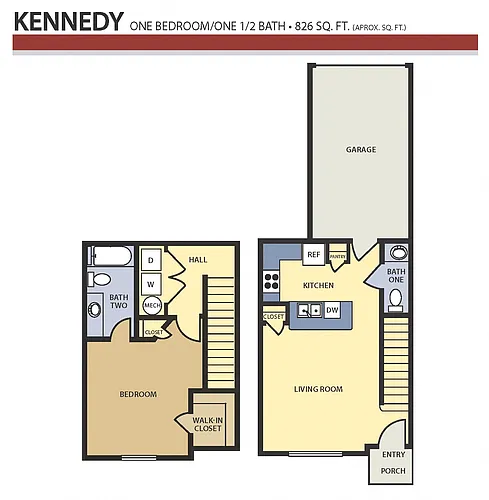 Floor plan Kennedy