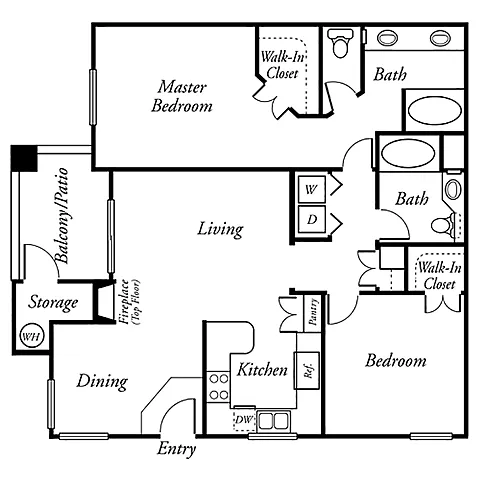 Floor plan The Artisan