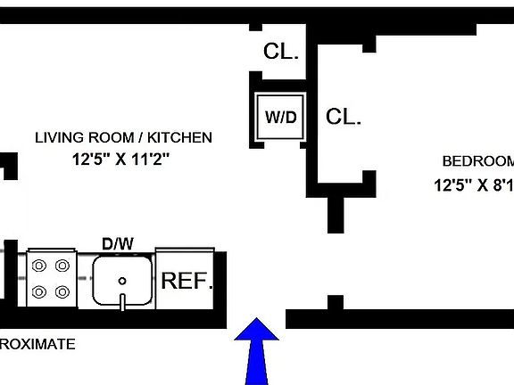 2nd image of 349 E 58th St APT 1f