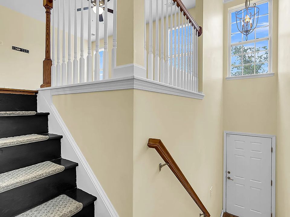 Entrance leading to both first floor and second floot.