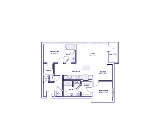 Floor plan B15