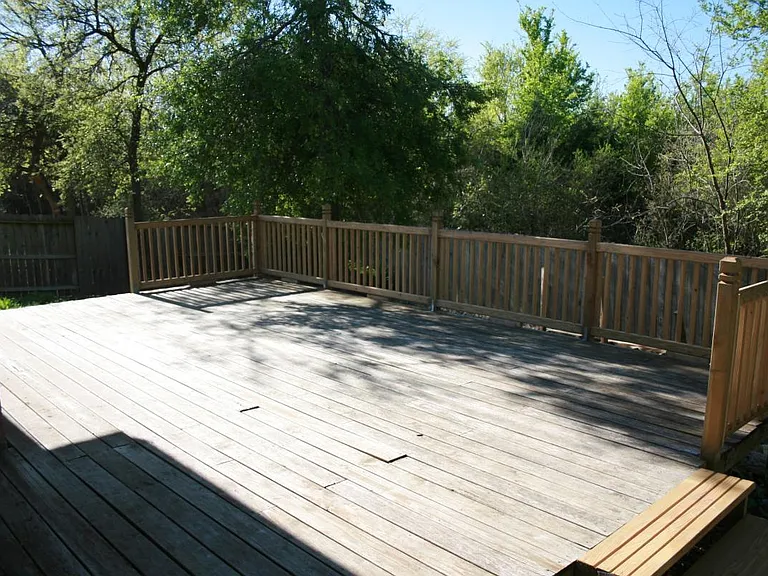 Large deck