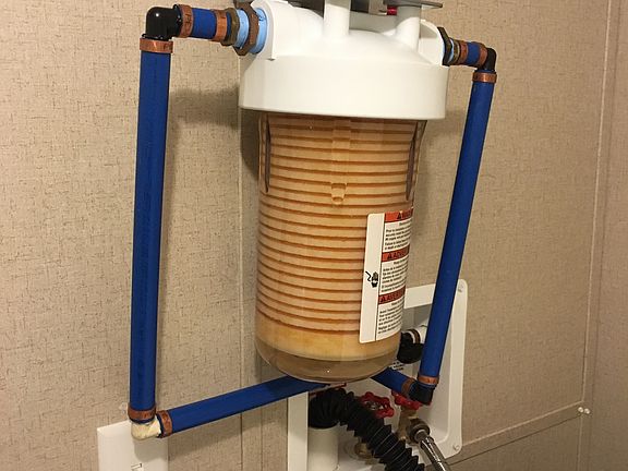 Whole house water filtration
