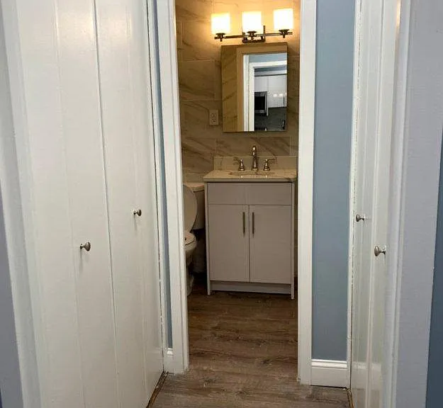 Two big walk-in closets