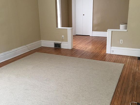 Living room and dining room