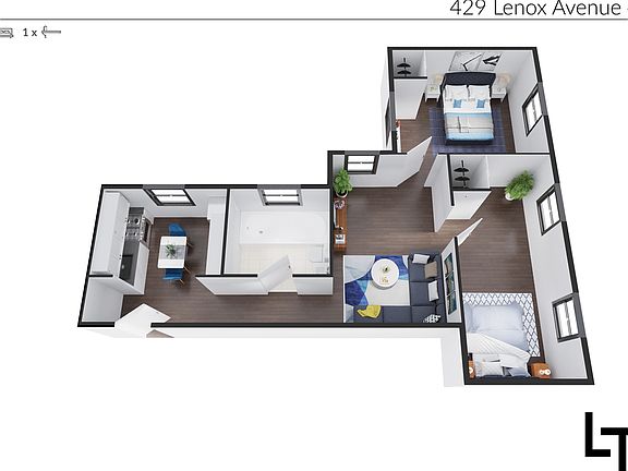 2nd image of 429 Lenox Ave #5A