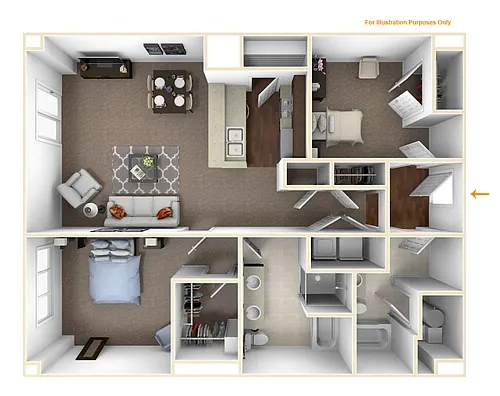 Floor plan Gainsborough 20