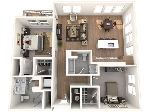 Floor plan B4