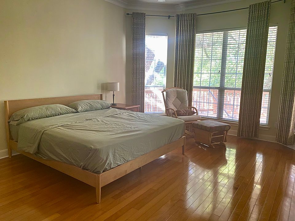 Master bedroom during the day
