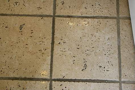 New tile in guest bathroom