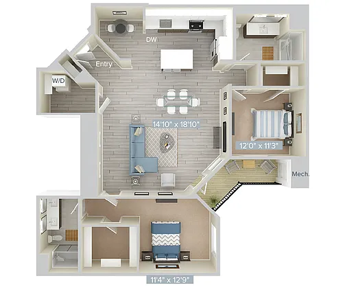 Floor plan B10-1481