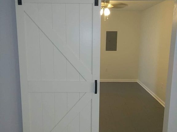 In Living Room Looking into Bedroom