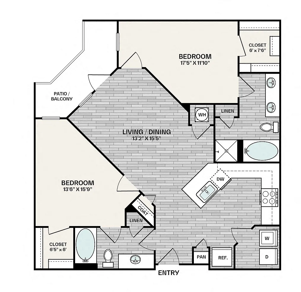 Floor plan B3