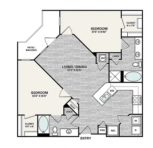 Floor plan B3