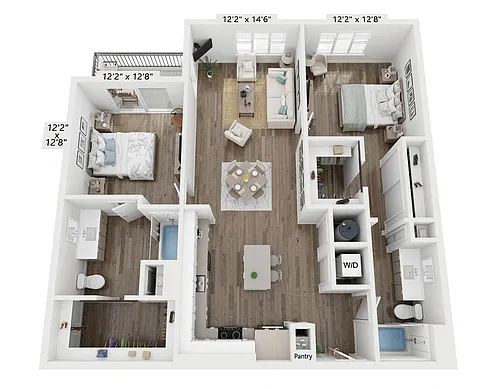 Floor plan B2