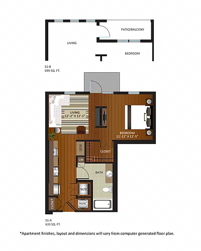 Floor plan S1-B